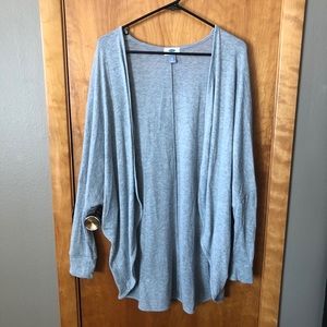 Lightweight Gray High Low Old Navy Cardigan